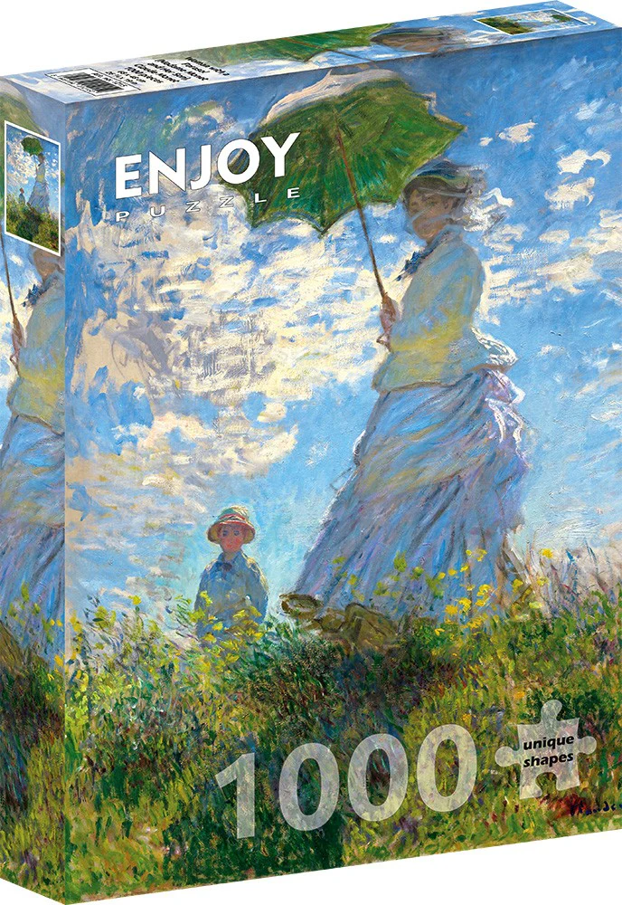 Woman With a Parasol (Madame Monet and Her Son)